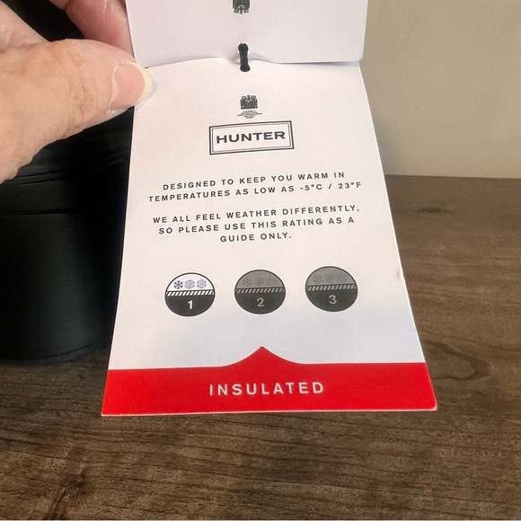 HUNTER Discoverer Women's Ankle Lace Up Heeled Boot Size 8 #664 - Picture 6 of 12